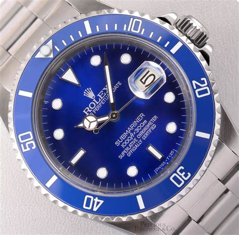 rolex submariner date blue|2023 rolex submariner blue dial.